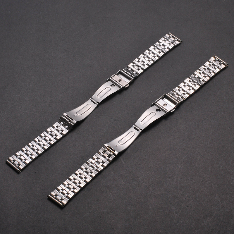 Watch strap accessories stainless steel five-bead strap