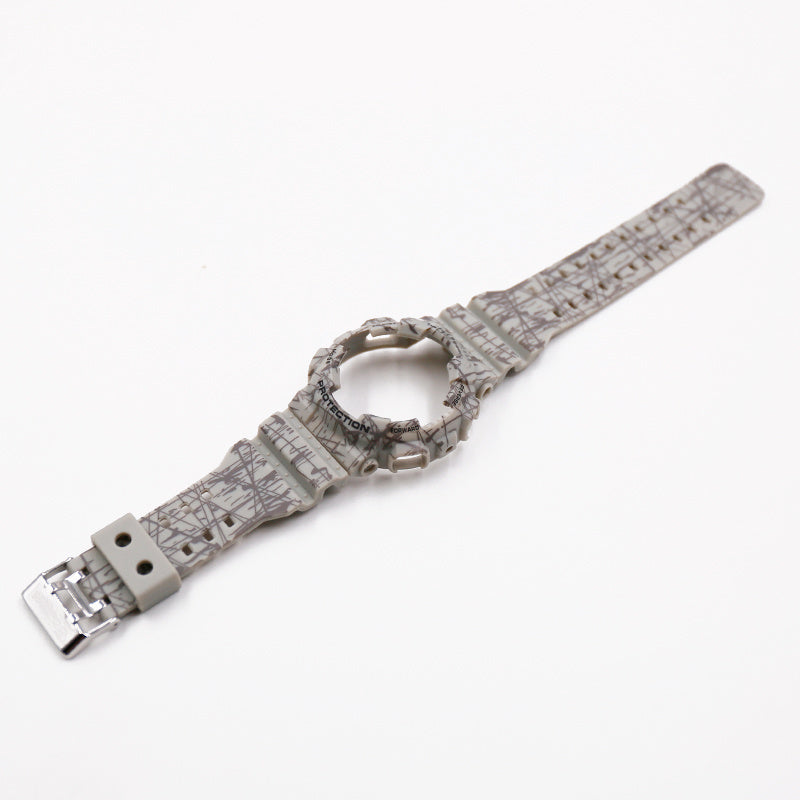 Camouflage resin strap