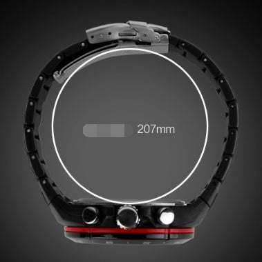 Dual display waterproof watch