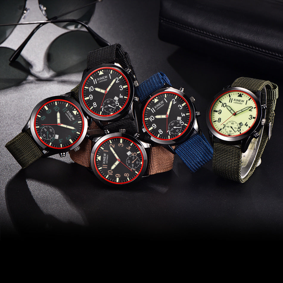 XINEW nylon quartz watch