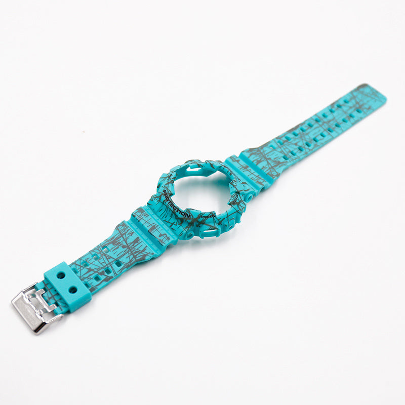 Camouflage resin strap