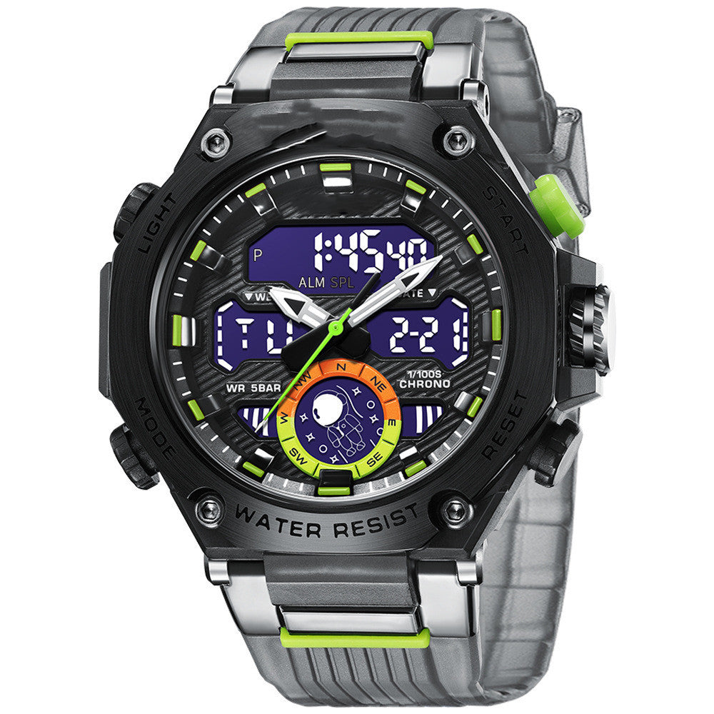 Men's Fashion Casual Alloy Multifunctional Watch