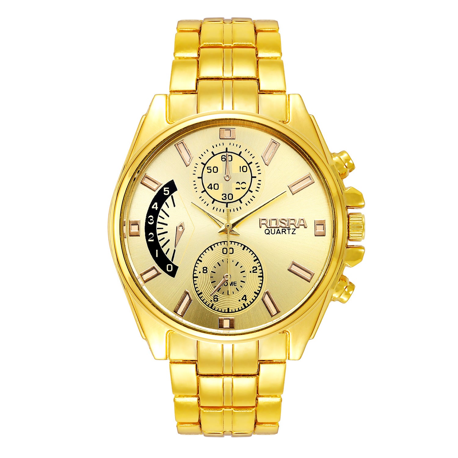 New Style Fashion Alloy Quartz Watch Gold