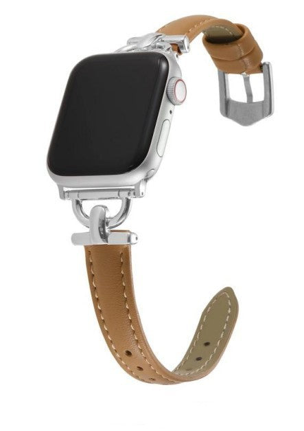 D Word Buckle Small Barbarian Waist Leather Strap