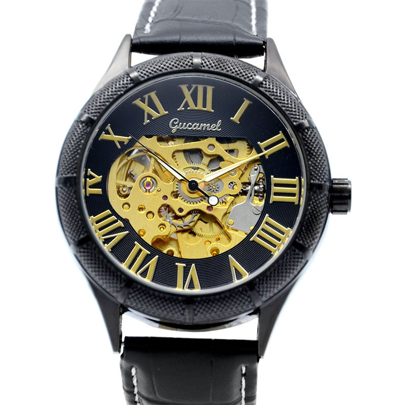 Hollow through the bottom mechanical watch