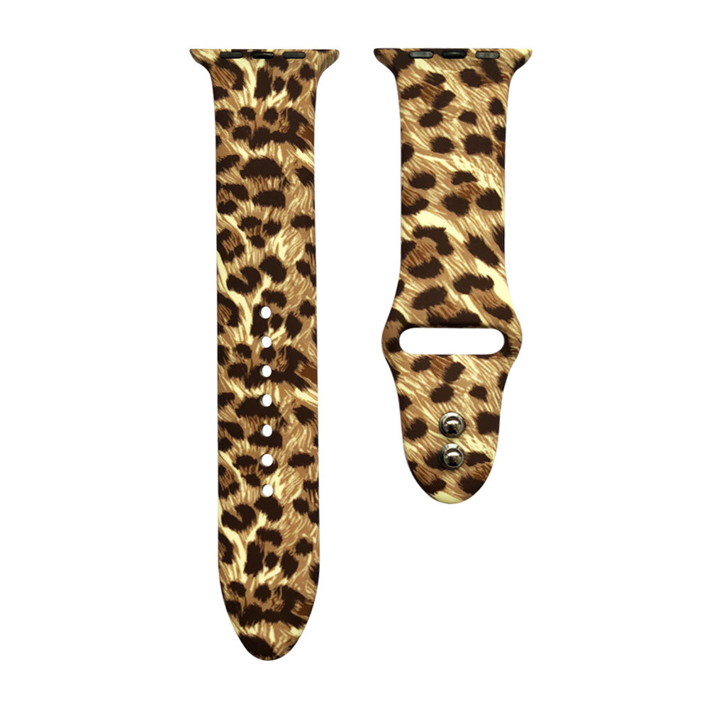 Leopard Camo Butterfly Watch Strap