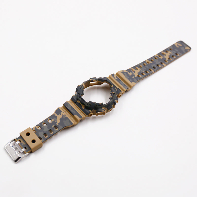 Camouflage resin strap