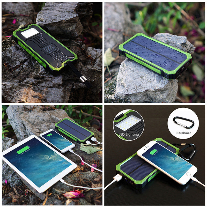 Solar charging treasure