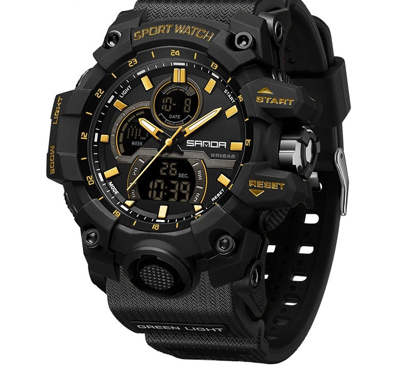 Dried Shrimp Cool Personality Student Fashion Sports Waterproof Electronic Watch