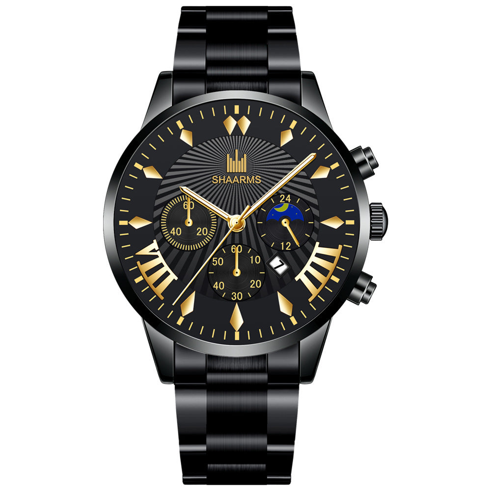 Sun pattern watch