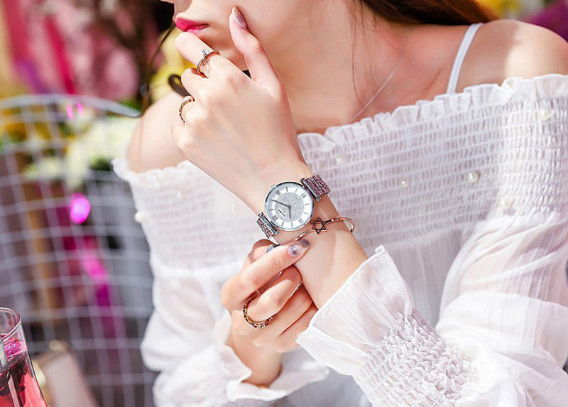 Gypsophila ladies quartz watch