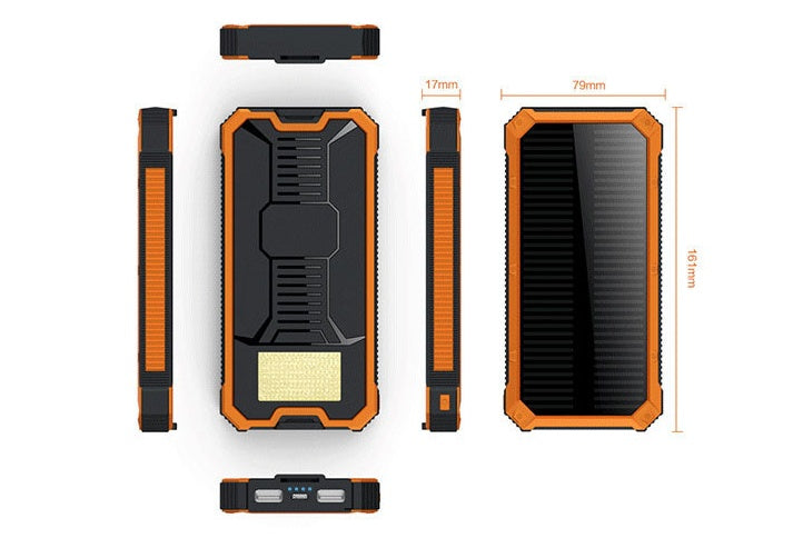 Solar charging treasure