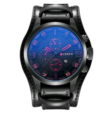 Men's large belt sports watch popular big dial men's watch