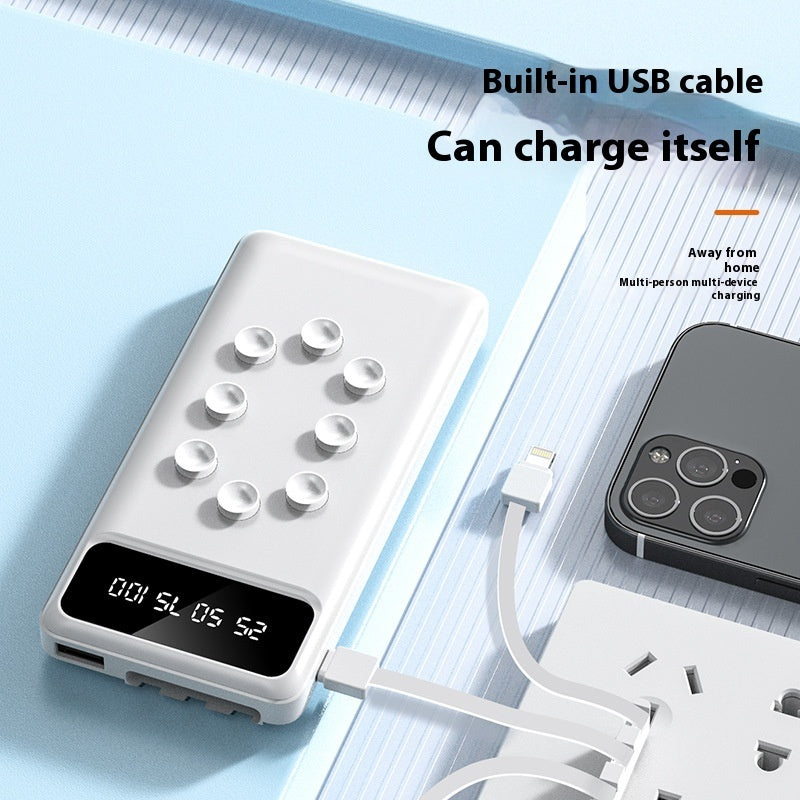 Suction Cup Power Bank Removable With Bracket