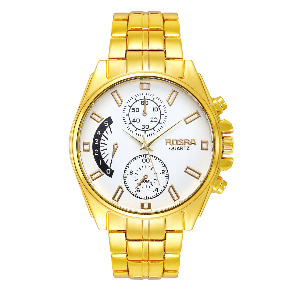 New Style Fashion Alloy Quartz Watch Gold