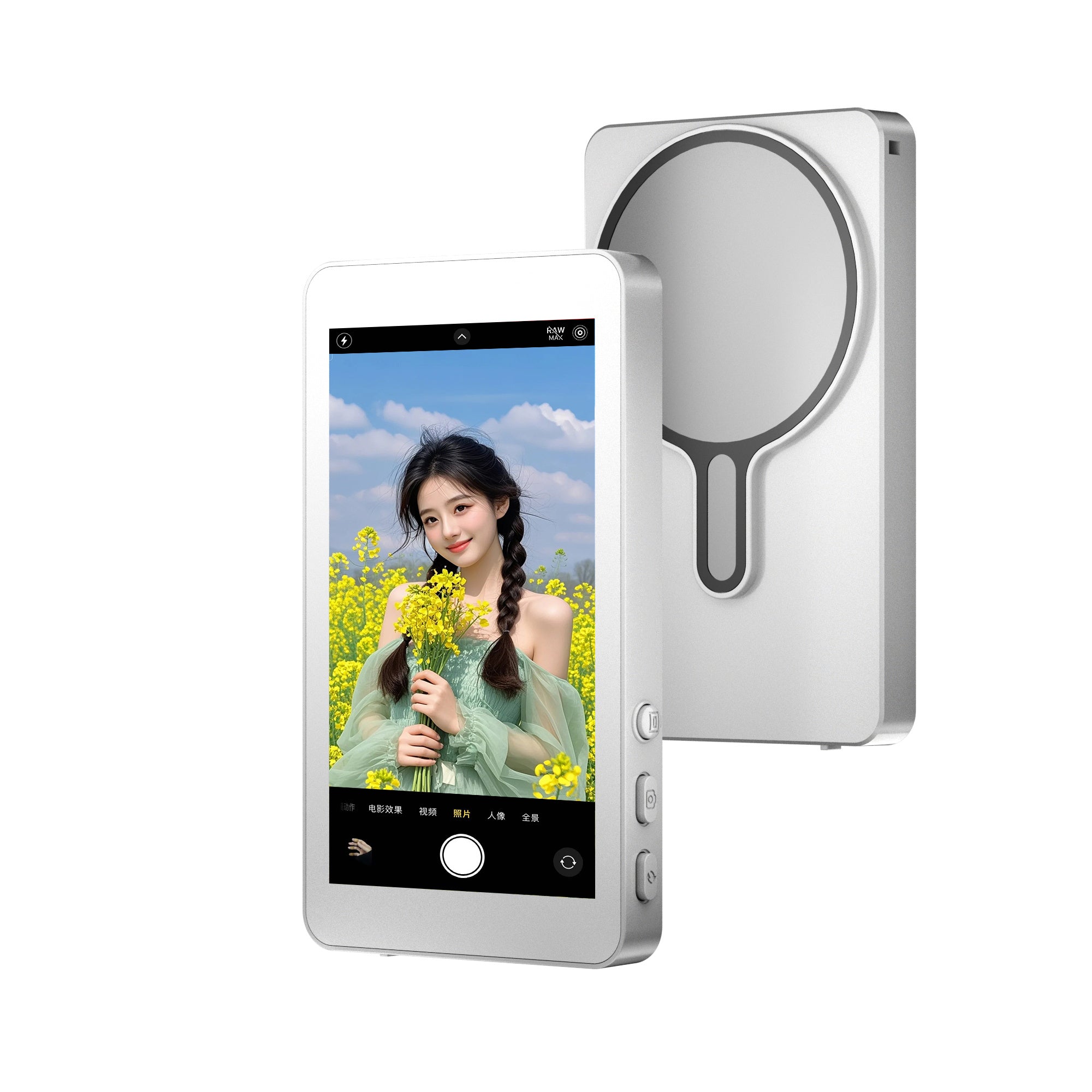 X40L Mobile Selfie Screen Recorder -Audio-Focusing-Hanging Rope-Photography Version- RK-X40A Upgraded Version