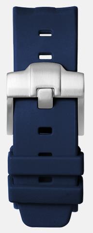 Silicone rubber watch strap