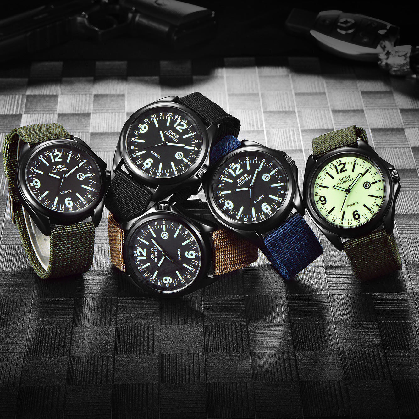 Men's Calendar Quartz Watch