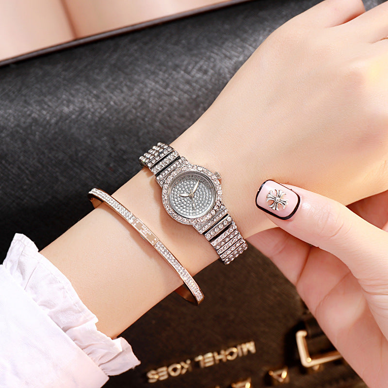 Gypsophila rhinestone watch