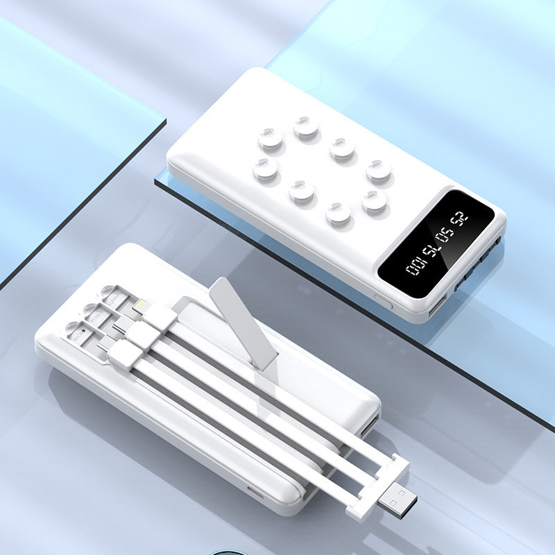 Suction Cup Power Bank Removable With Bracket