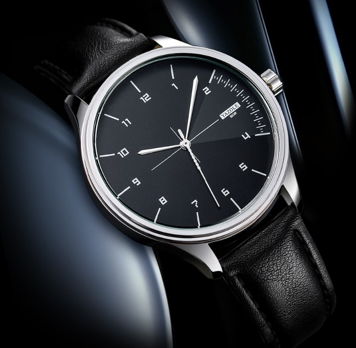 Simple fashion waterproof quartz men's watch