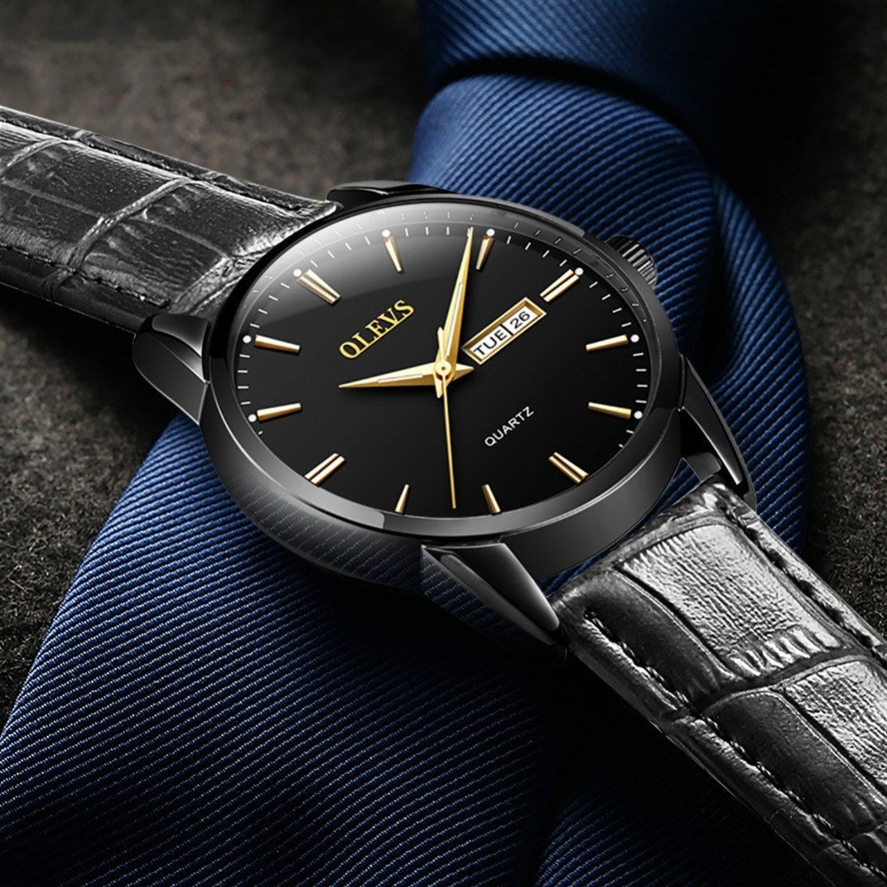 Quartz couple watch
