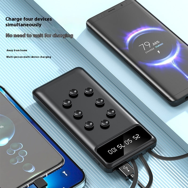 Suction Cup Power Bank Removable With Bracket