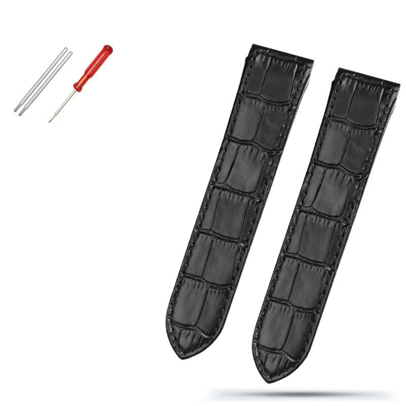 Cowhide Strap Bow Buckle For Men And Women