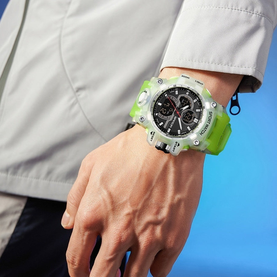 Dried Shrimp Cool Personality Student Fashion Sports Waterproof Electronic Watch