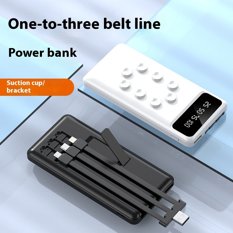 Suction Cup Power Bank Removable With Bracket