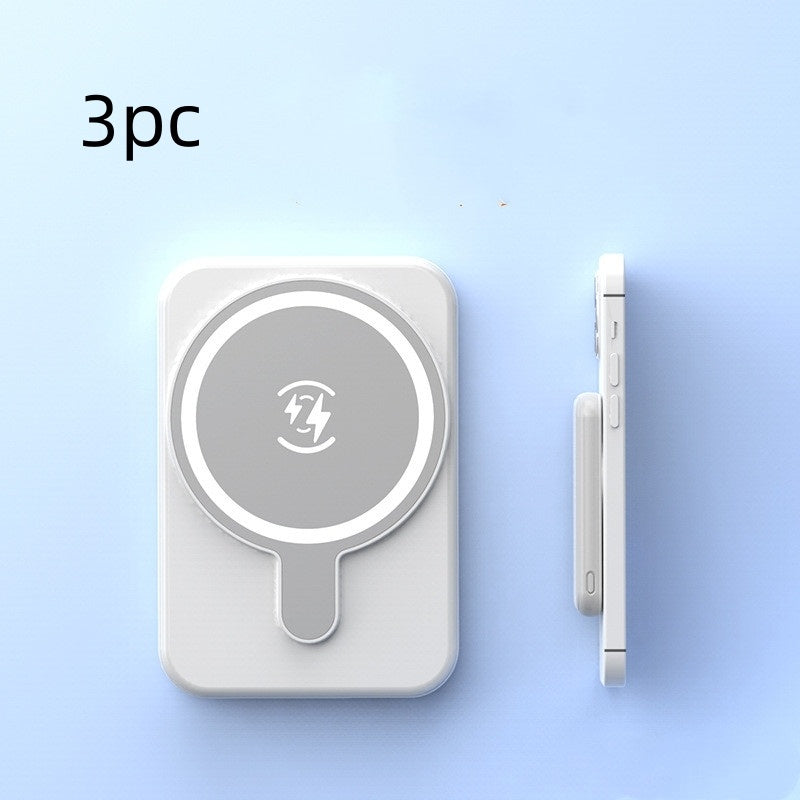 Mini Fast Charging Magnetic Wireless Power Bank 5000 MAh Portable