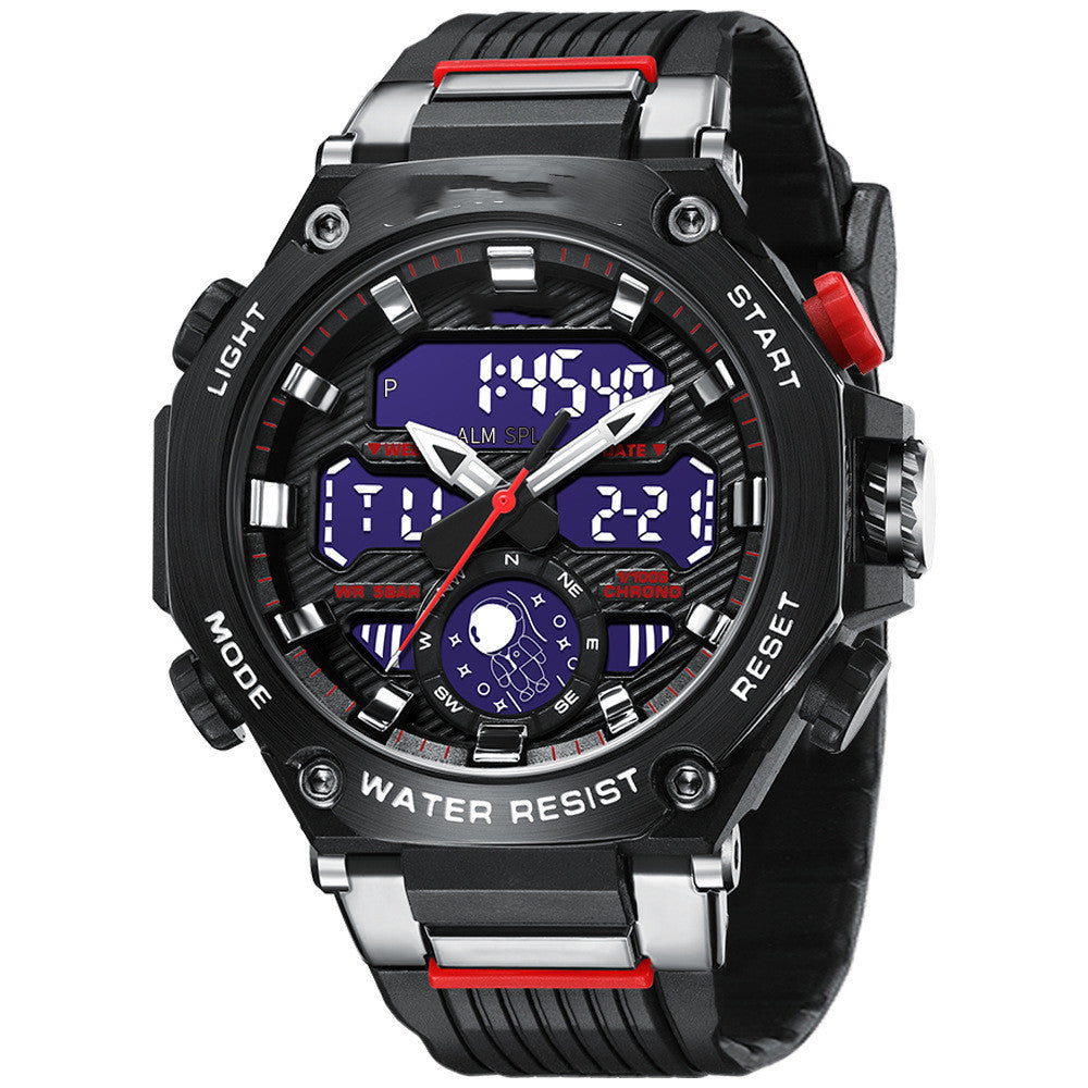Men's Fashion Casual Alloy Multifunctional Watch