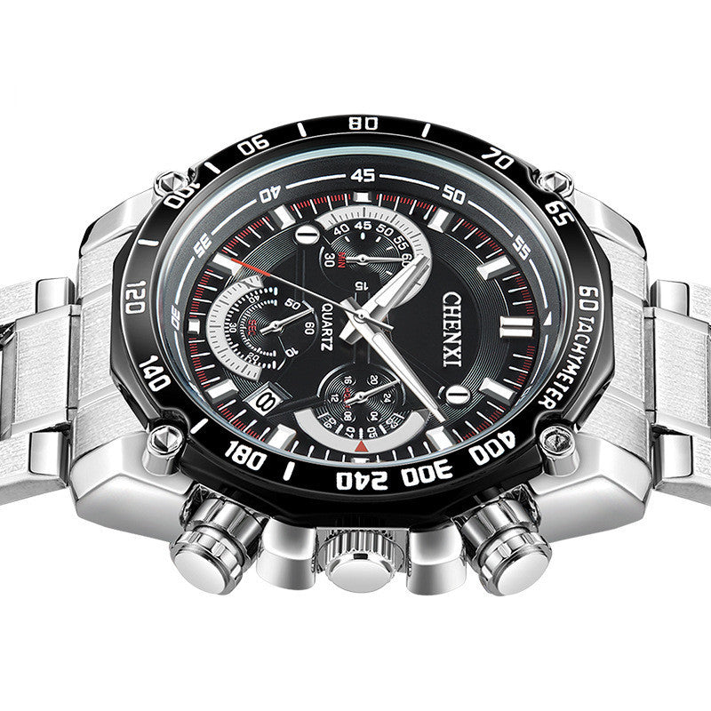 Men's Multifunctional Steel Band Creative Fashion Sports Watch