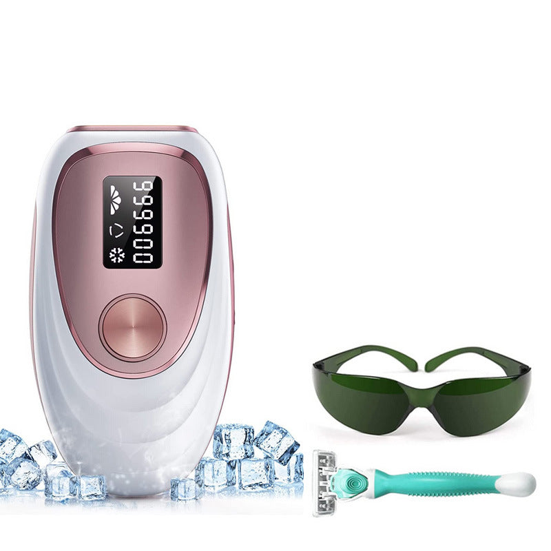 Household Laser Hair Removal Device Freezing Point Photon Skin Rejuvenation