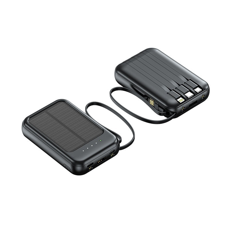 Taineng Yang Wireless Charging With Built-in Cable Outdoor Mobile Power Bank