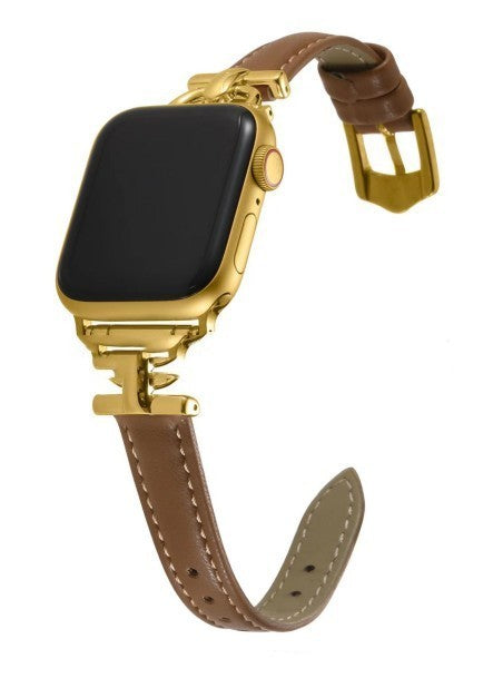 D Word Buckle Small Barbarian Waist Leather Strap