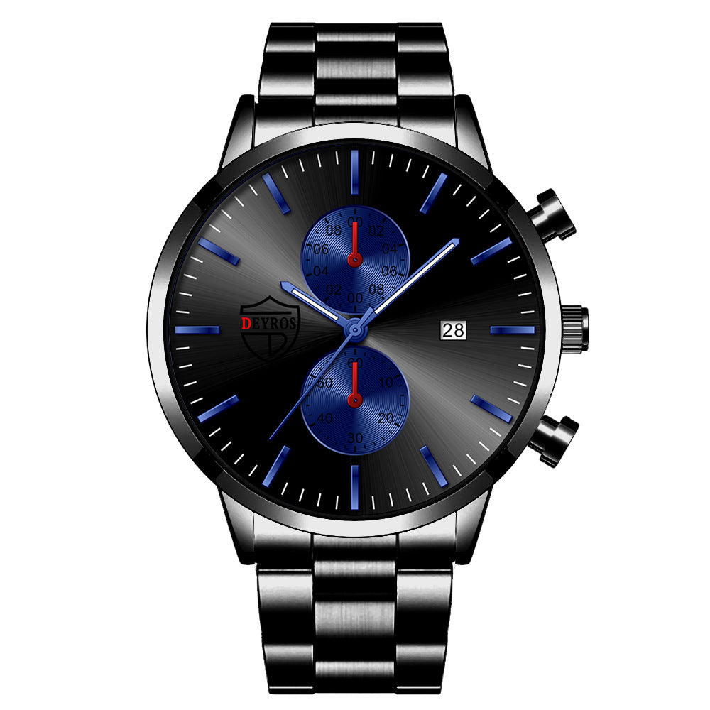 Men's Fashion Luminous Watch Stainless Steel