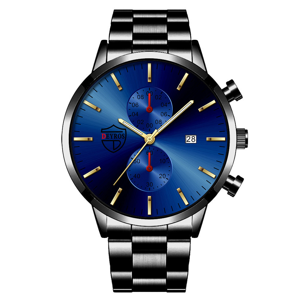 Men's Fashion Luminous Watch Stainless Steel
