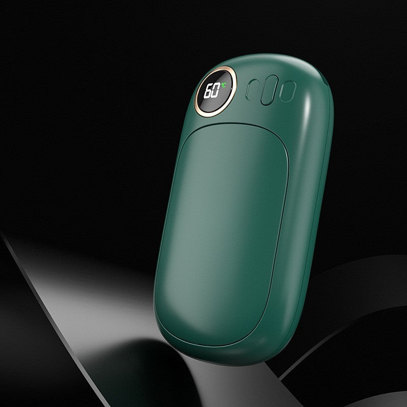 Two-in-one Digital USB Charging Hand Warmer Power Bank