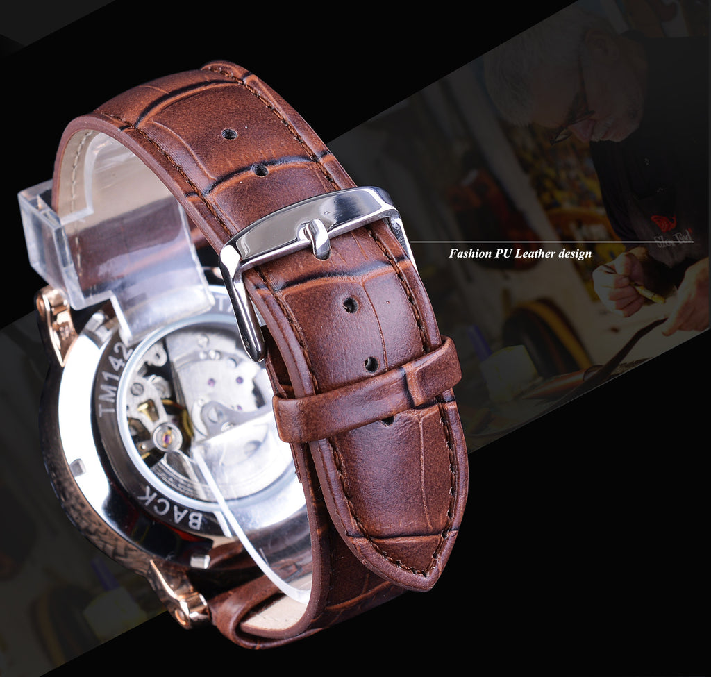 Men's Roman Automatic Mechanical Watch