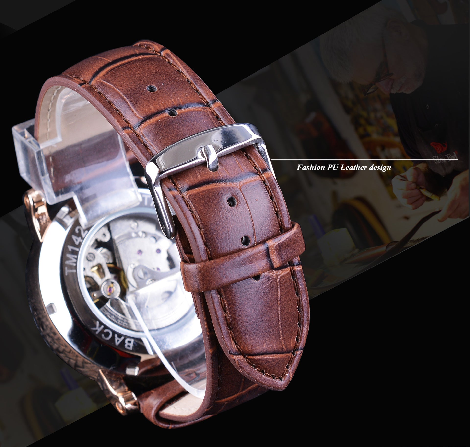 Men's Roman Automatic Mechanical Watch