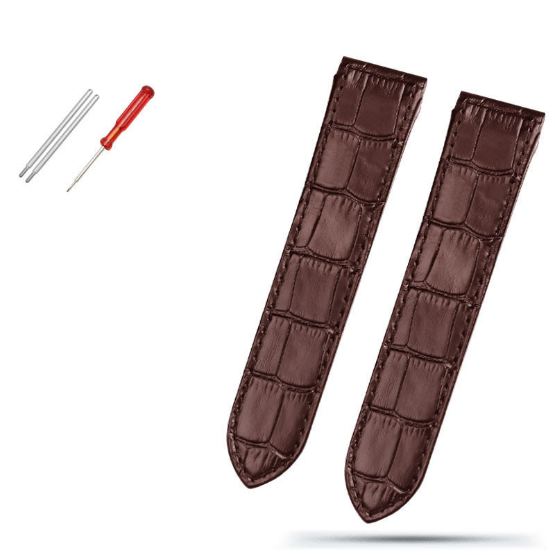 Cowhide Strap Bow Buckle For Men And Women
