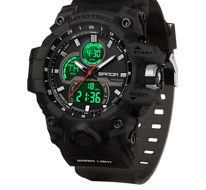 Dried Shrimp Cool Personality Student Fashion Sports Waterproof Electronic Watch