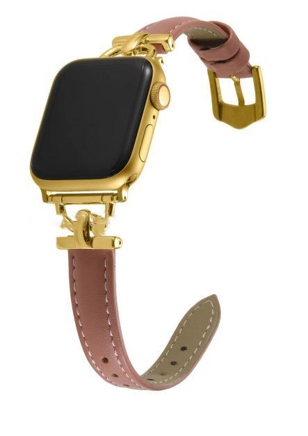 D Word Buckle Small Barbarian Waist Leather Strap