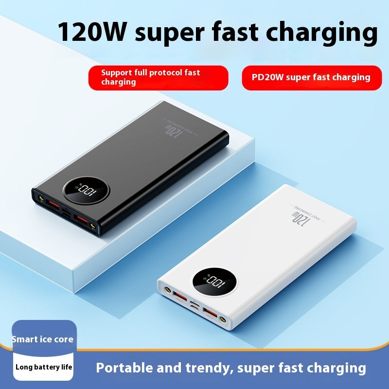 Super Fast Charge Power Bank Large Capacity Portable
