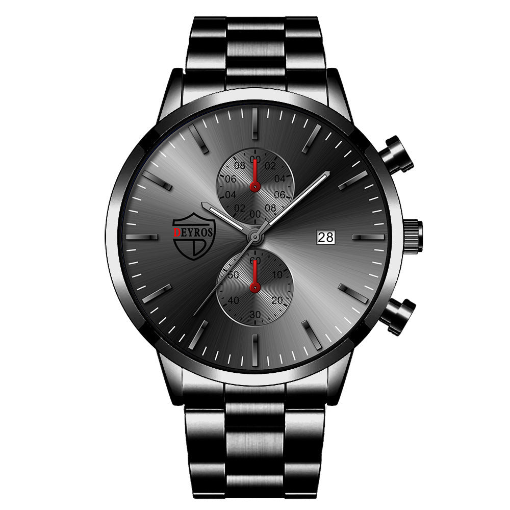 Men's Fashion Luminous Watch Stainless Steel