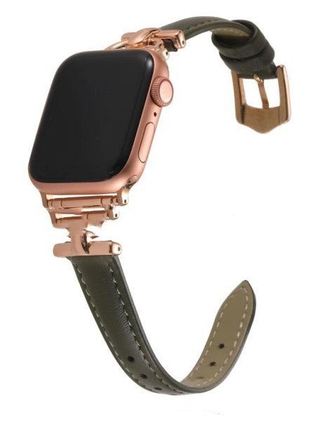 D Word Buckle Small Barbarian Waist Leather Strap