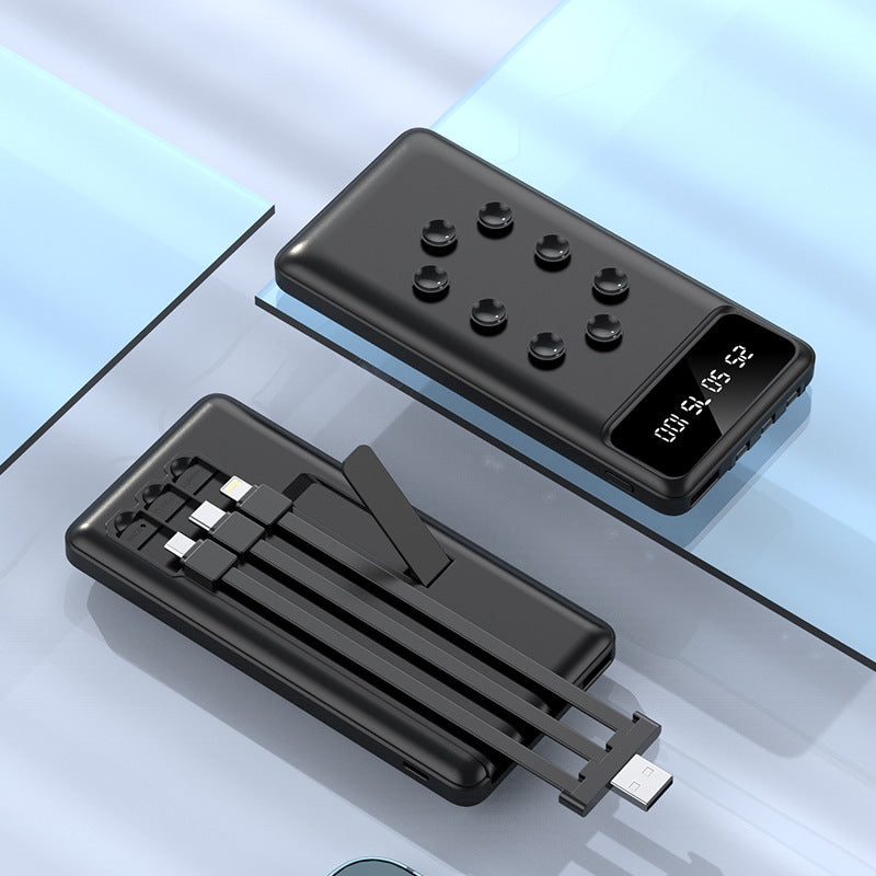 Suction Cup Power Bank Removable With Bracket