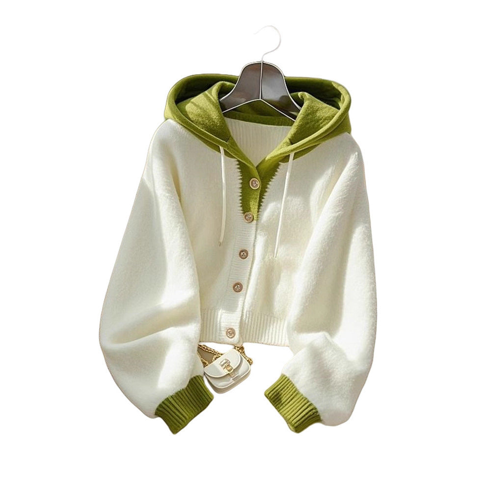 Early Autumn Korean Style Top For Women