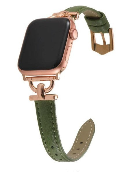 D Word Buckle Small Barbarian Waist Leather Strap